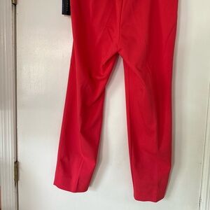 Beautiful Coral ankle pants. Size 10. Investments.  Never worn